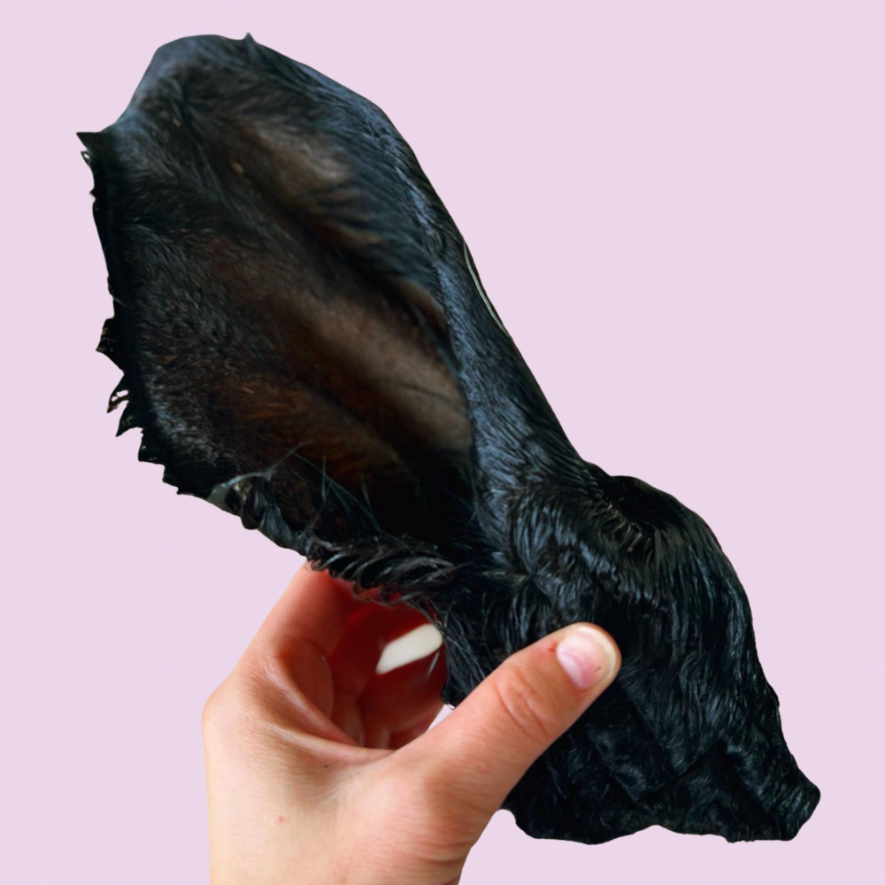 Furry Beef Ear "Chew Bar"