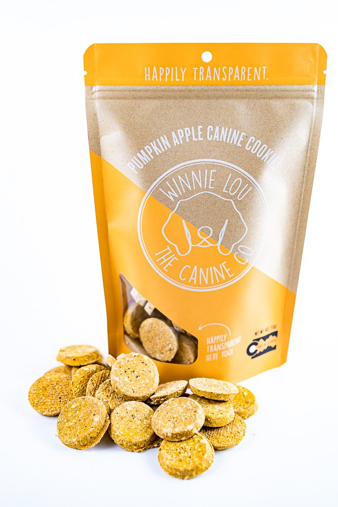 Winnie Lou Pumpkin Apple Canine Cookies
