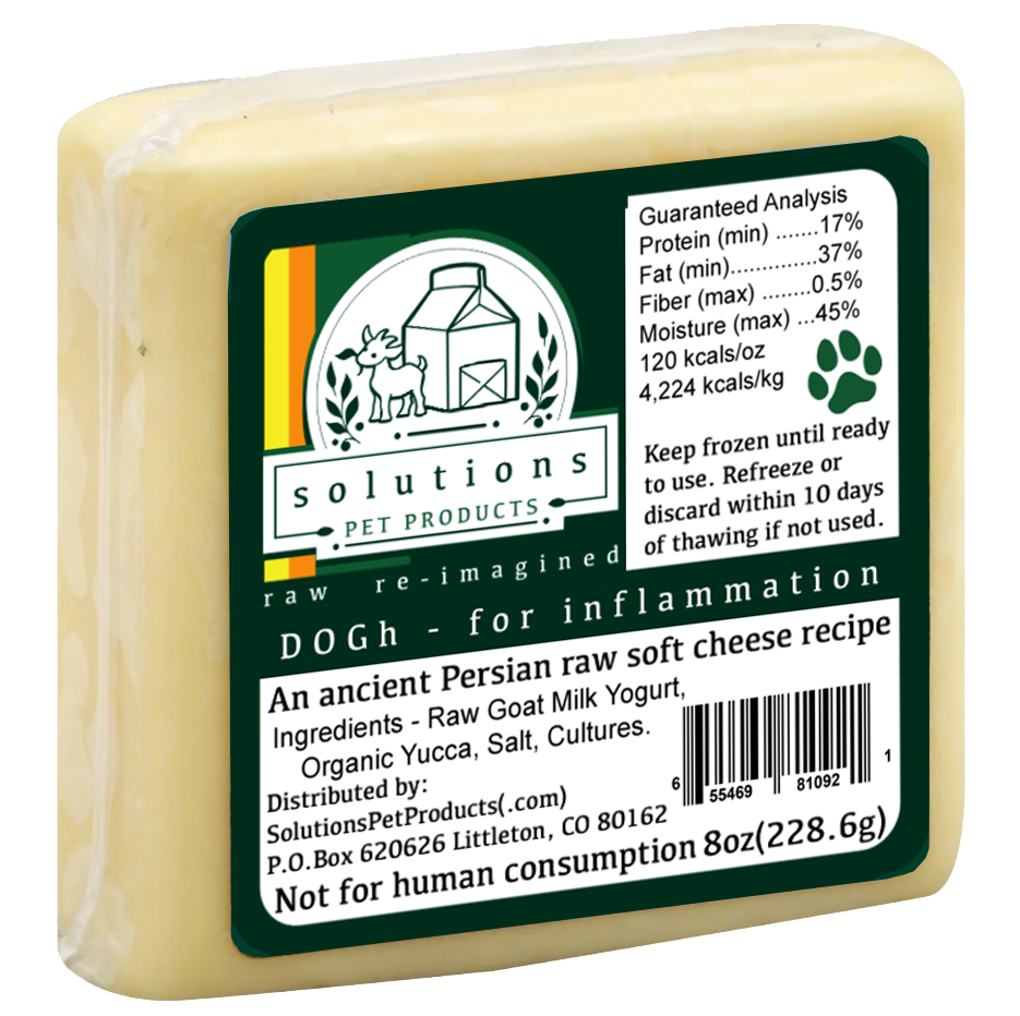 Solutions Pet Products Raw Cheese (8oz)