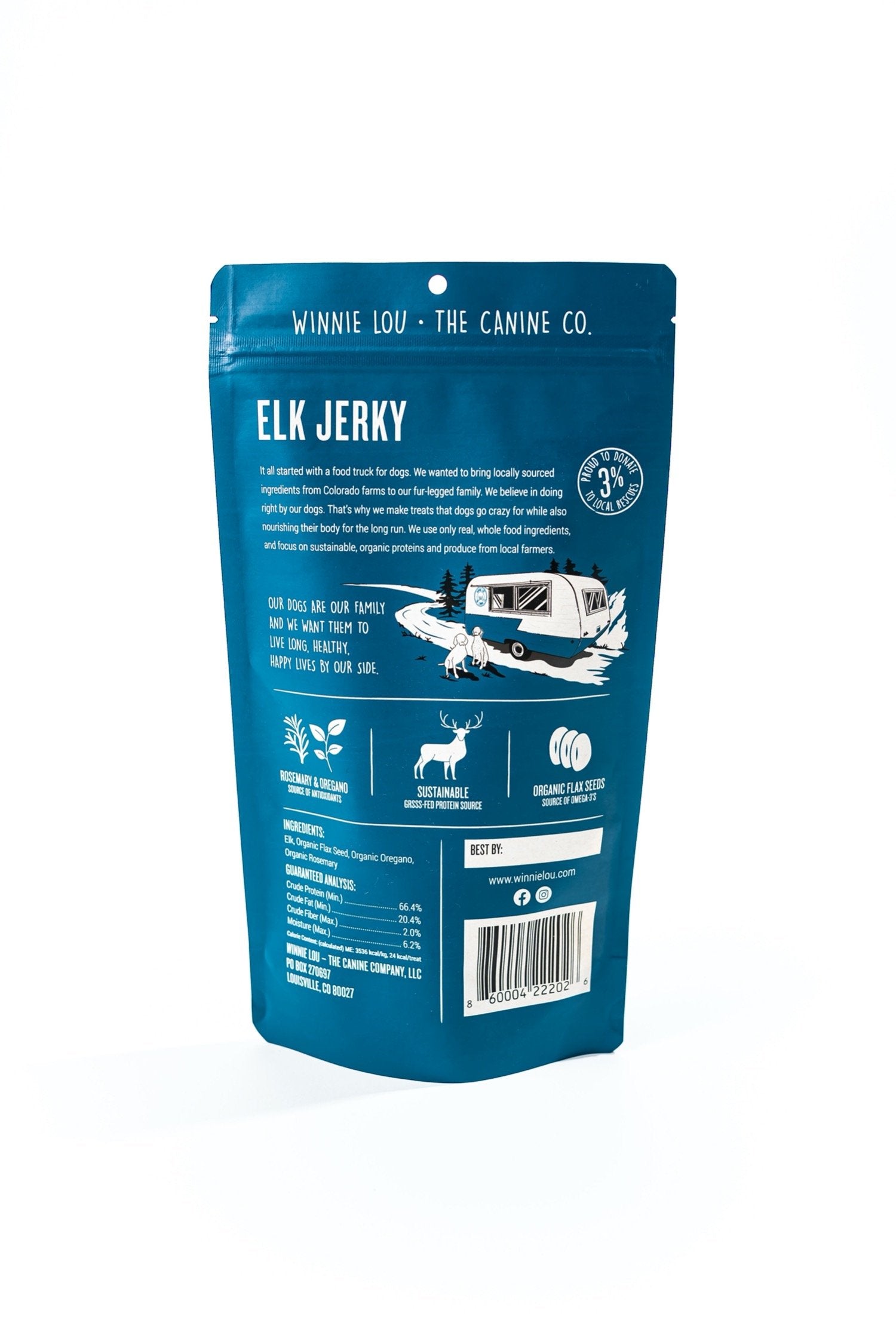 Winnie Lou Elk Jerky