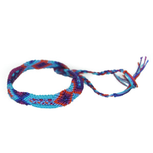 
            
                Load image into Gallery viewer, Eclectic Array Fiesta Blue Large Slim Collar
            
        