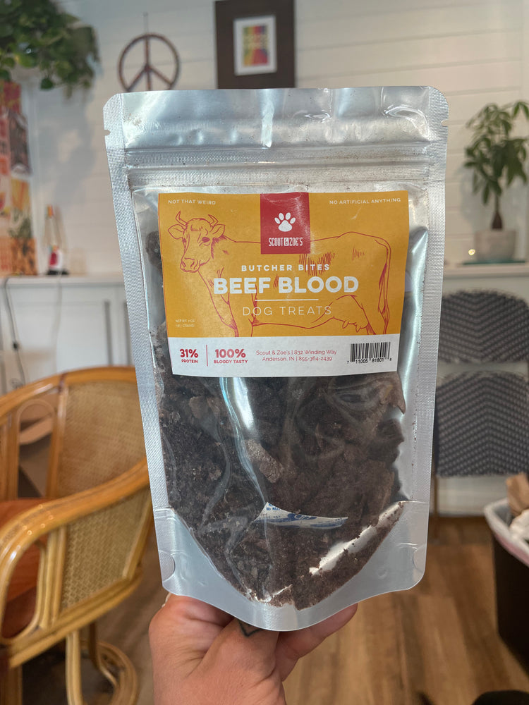 
            
                Load image into Gallery viewer, Scout &amp;amp; Zoe&amp;#39;s Beef Blood Treat
            
        
