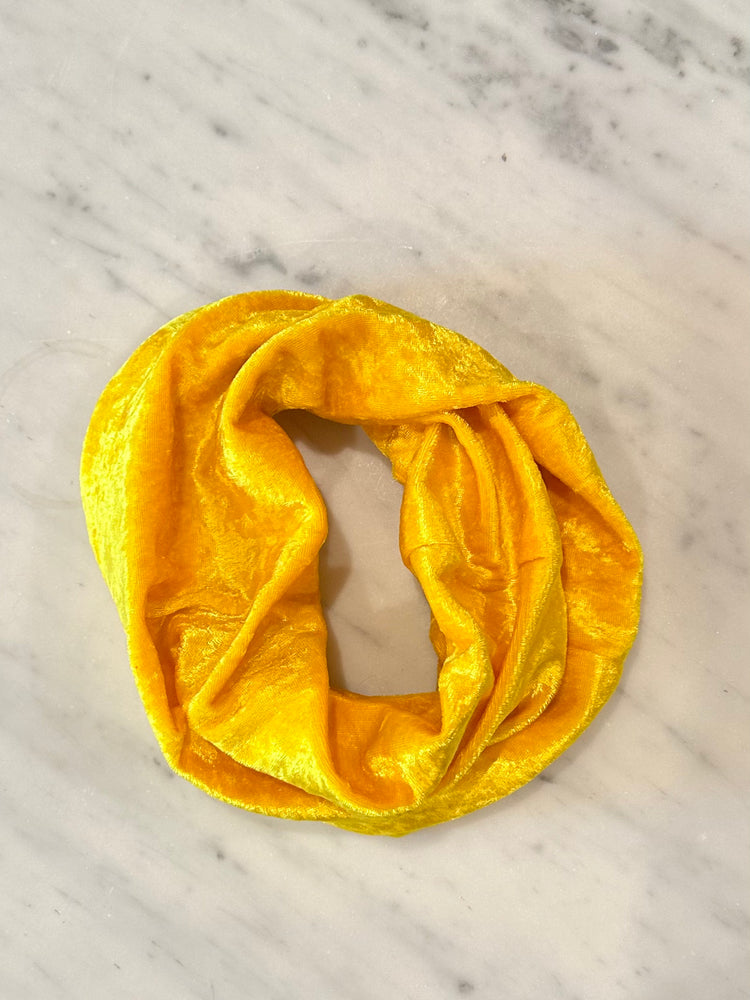 
            
                Load image into Gallery viewer, Wixom&amp;#39;s Whimsies Dog Infinity Scarf - Marigold
            
        