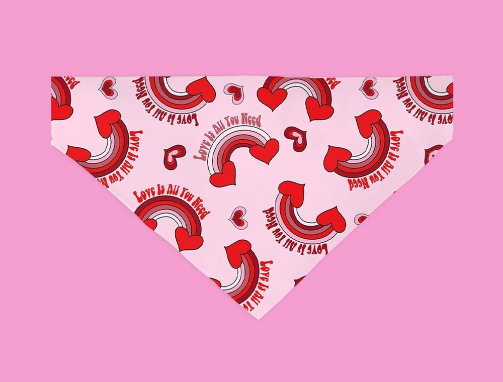 
            
                Load image into Gallery viewer, Love is all you need Bandana
            
        