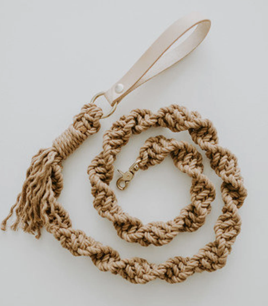 Macramama Dog Leash 4'