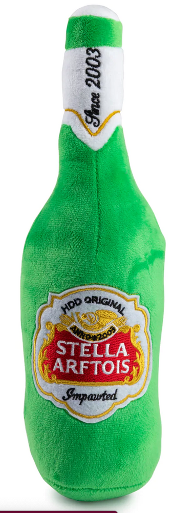 
            
                Load image into Gallery viewer, Haute Diggity Dog Stella Arftois Beer Bottle Dog Toy
            
        