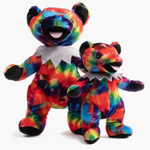 Grateful Dead Tie Dye Dancing Bear Dog Toy