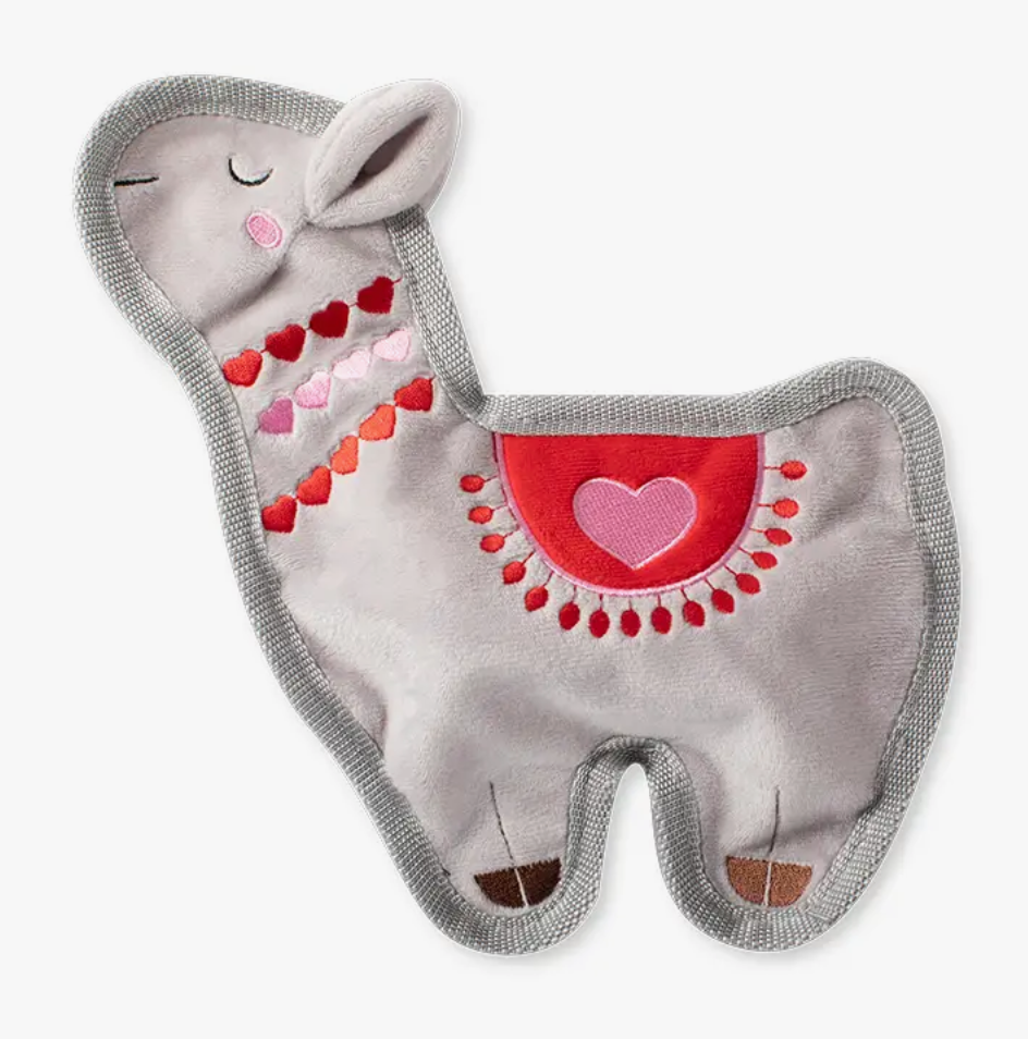 
            
                Load image into Gallery viewer, Petshop by Fringe Studio - Valentines Dog Toy, Llama Be Your Valentine
            
        