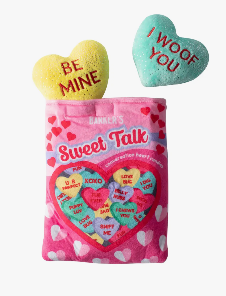 Petshop by Fringe Studio - Valentines Dog Toy, Sweet Talk