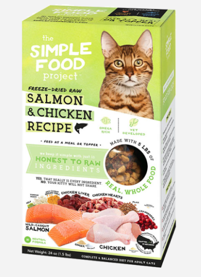 The Simple Food Project - Salmon and Chicken Cat Recipe (1.5lb)