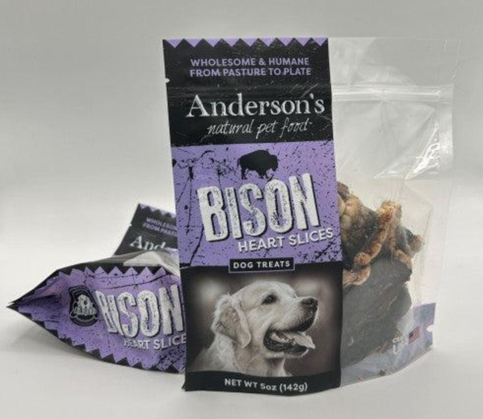 
            
                Load image into Gallery viewer, Anderson&amp;#39;s Natural Pet Food - Bison Heart Slices (5oz)
            
        