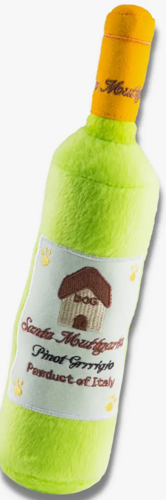 
            
                Load image into Gallery viewer, Haute Diggity Dog Santa Muttgarita Pinot Grrrigio - Wine Bottle Dog Toy
            
        