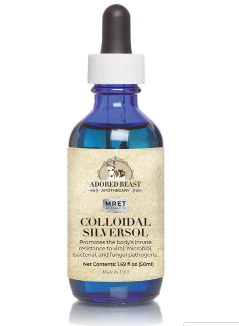 Adored Beast Apothecary | Colloidal Silver 1.69fl oz *MRET Activated