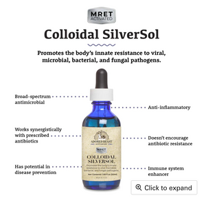 Adored Beast Apothecary - Colloidal Silver 1.69fl oz *MRET Activated