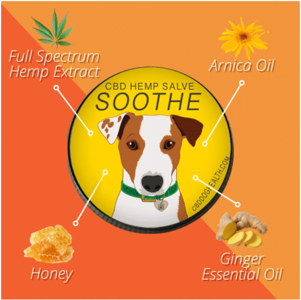 SOOTHE DOG Salve | 300/600mg - For hotspots, bug bites, and allergies