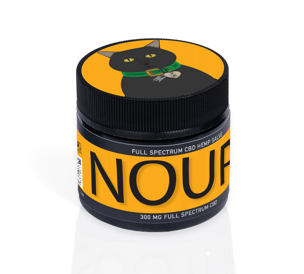 NOURISH CAT Salve | 300mg - For Dry Skin, Elbows, and Paws