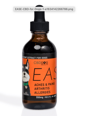 EASE DOG Oil | 550/1100mg - Aches, Arthritis, Allergies