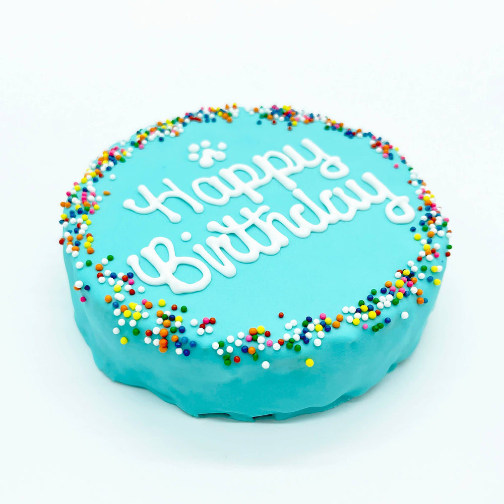 Furry Belly Bake Shop - Sprinkle Birthday Chewy Oat Cookie Turquoise