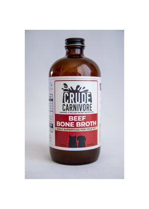 Crude Carnivore Bone Broth 16oz