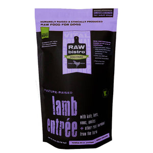 Raw Bistro Pet Fare - Frozen Lamb Entree, 6-lb. bag