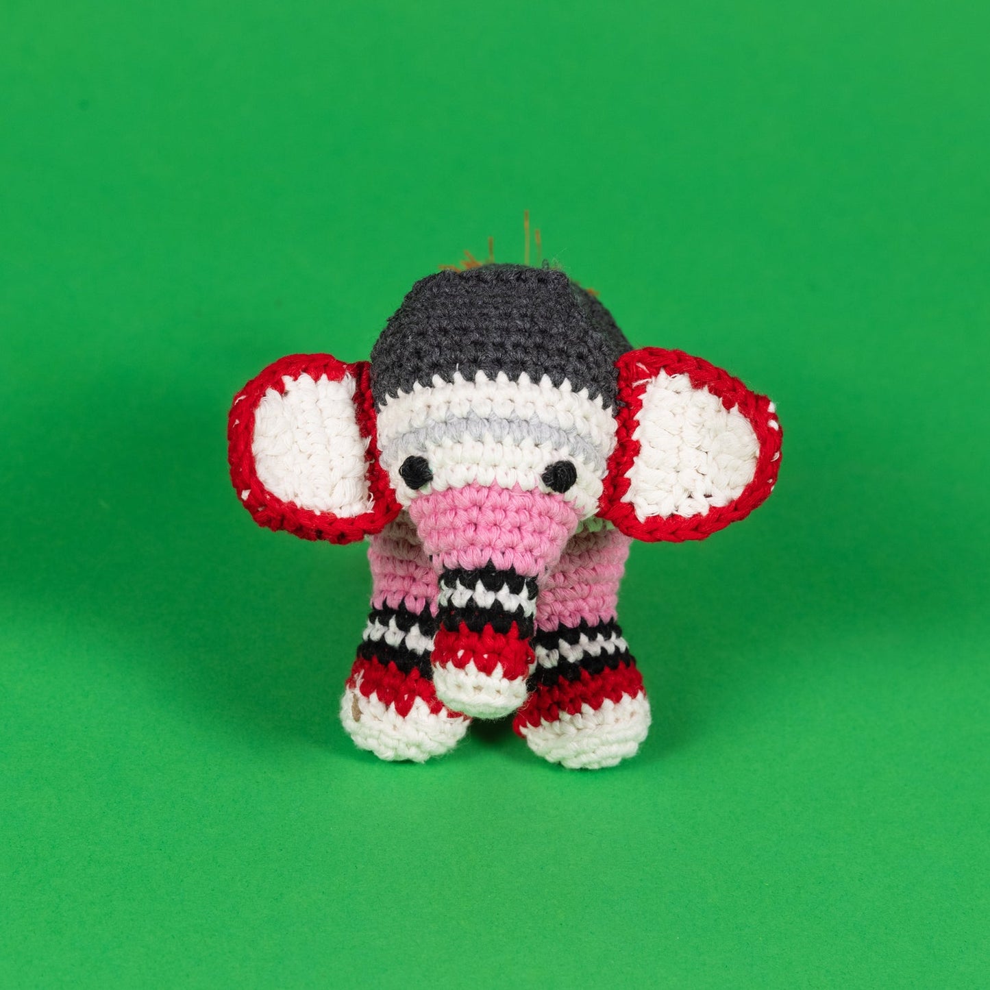 Ware of the Dog Hand Crochet Elephant