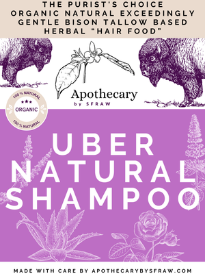 
            
                Load image into Gallery viewer, Apothecary by SFRAW - Uber Natural Shampoo - Herbs, Bison Tallow &amp;amp; EOs &amp;quot;Hair Food&amp;quot;
            
        