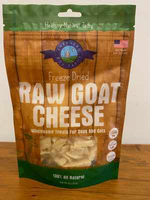 Shepherd Boy Farms - Freeze Dried Raw Goat Cheese: 3oz