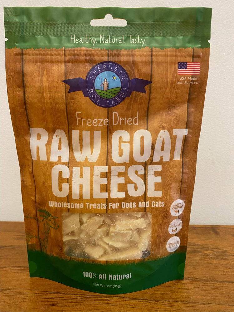 Shepherd Boy Farms - Freeze Dried Raw Goat Cheese: 8oz