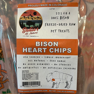 
            
                Load image into Gallery viewer, Sadie&amp;#39;s Bison Heart Chips
            
        